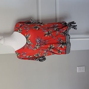 Lascana by Venus GUC XLG Tropical Print Side Tie at the Waist